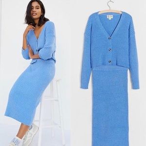 NWT Anthropologie Sweater/Skirt Set, Size Small